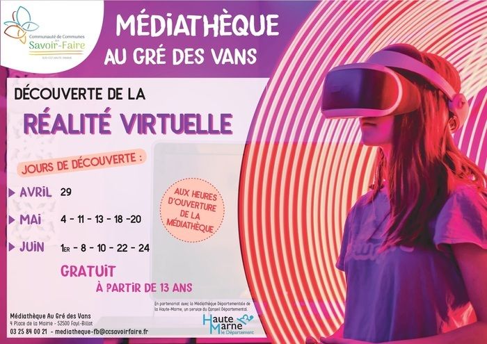 Découverte de la réalité virtuelle