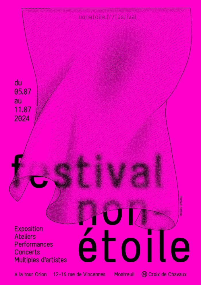 Festival organisé par le collectif Non-étoile avec une exposition collective, des performances, des concerts, des ateliers et un supermarché de multiples