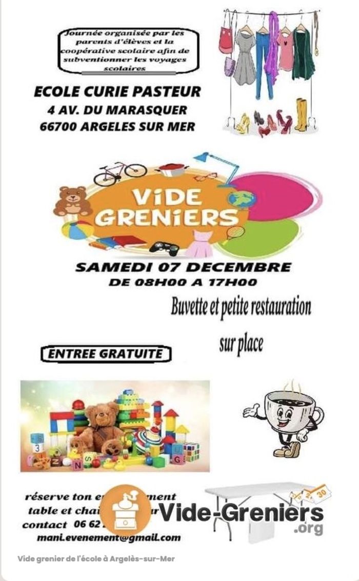 Vide grenier de l'école