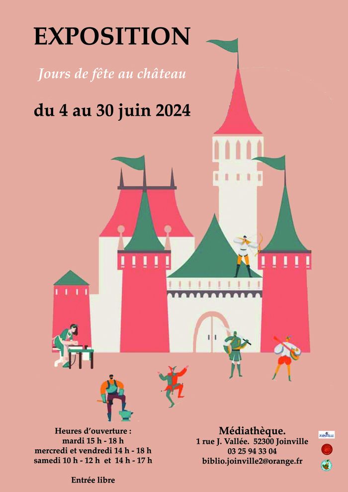 Belle exposition pour les enfants pour découvrir les châteaux forts dans le cadre des 800 ans de l'anniversaire de Jean de Joinville