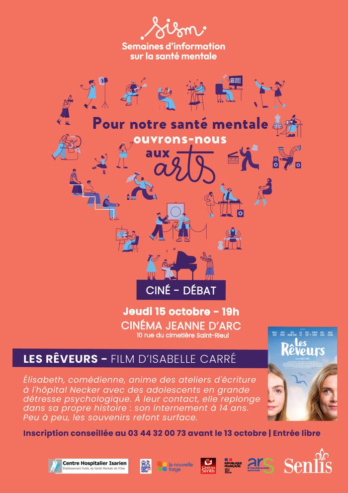 Projection dans les cadre des semaines d'information sur la santé mentale.