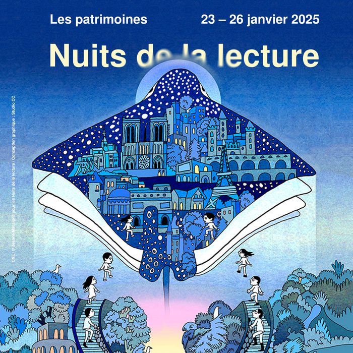 Pour donner le coup d'envoi du festival La musique des mots #2, nous vous invitons à la médiathèque Andrée Chedid le samedi 25 janvier pour les Nuits de la lecture, sur le thème du patrimoine.