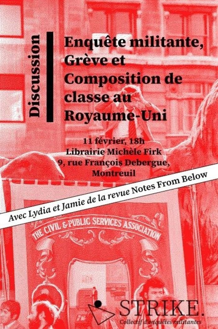 Strike reçoit deux éditrices de la revue d'enquête ouvrière Notes from Below. Ce sera l'occasion de revenir sur les mouvements de grève qui ont traversés le Royaume-Uni depuis 2022.