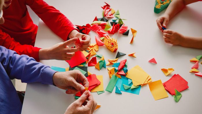 Pliage et bricolage au rendez-vous !