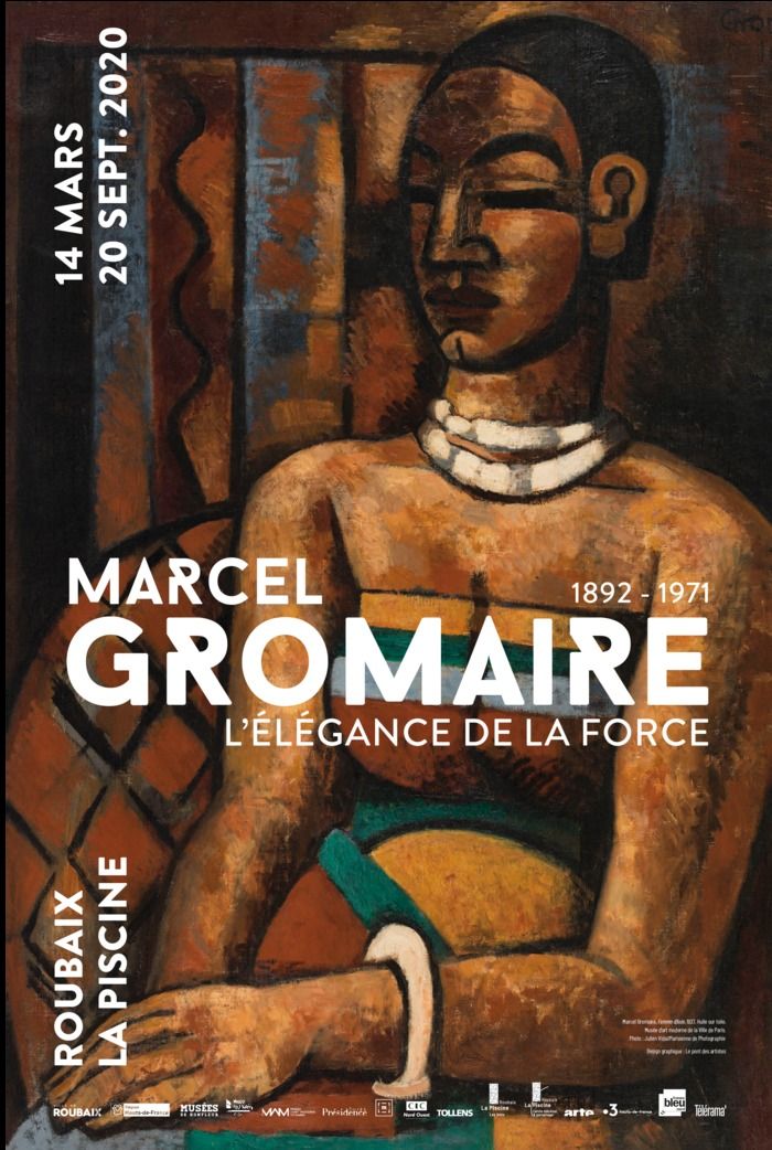 Jusqu'au 20 sept., La Piscine présente 5 expositions: Marcel Gromaire, Les Gromaire de La Piscine, Autour de l'Abolition de l'esclavage, Sophie Hong et Carte blanche à la Galerie de l'Ancienne Poste