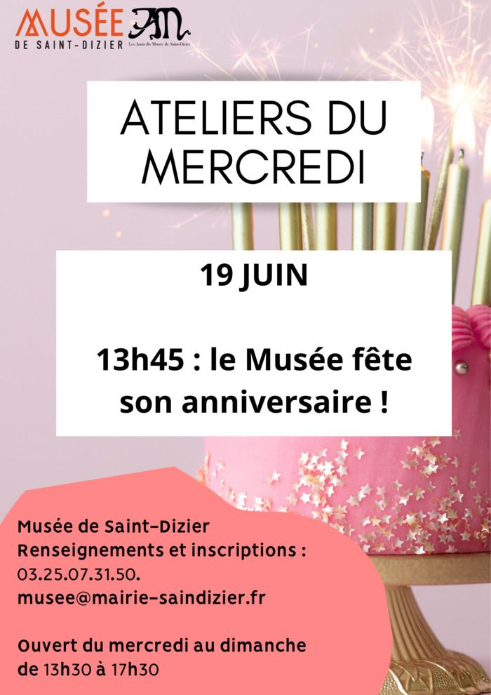 Le Musée vous invite à venir fêter ses 60 ans ! Au programme des activités et un moment festif à partager autour des collections.