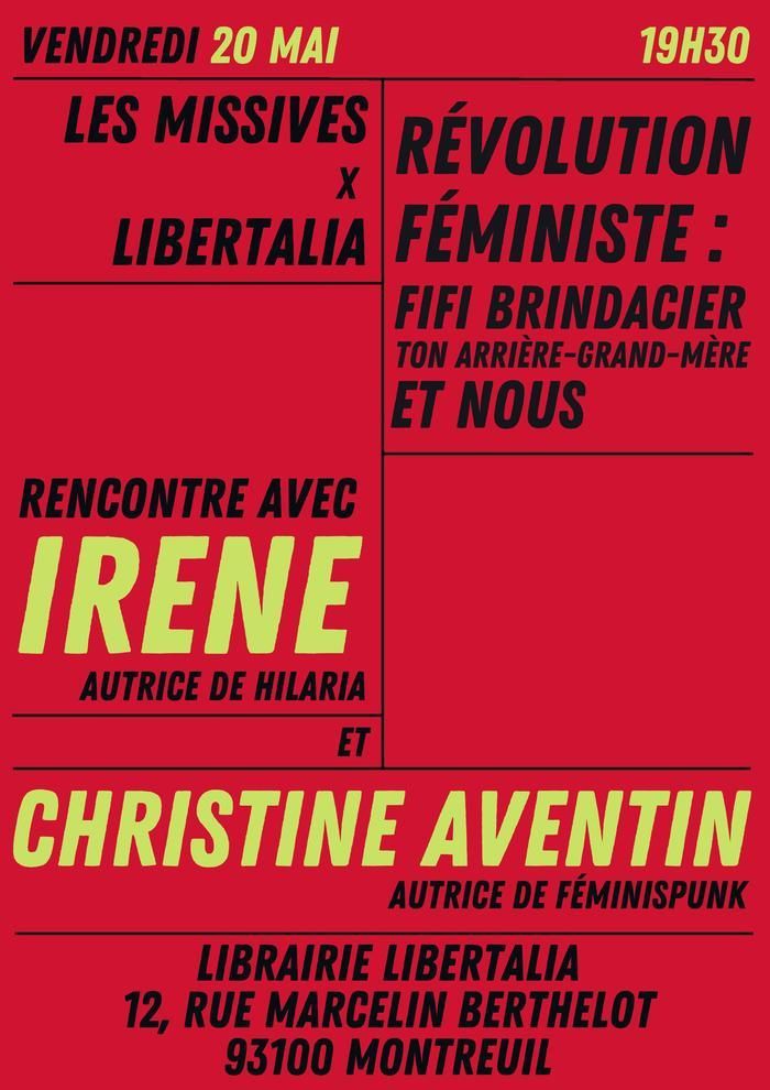 rencontre littéraire avec Irene et Christine Aventin