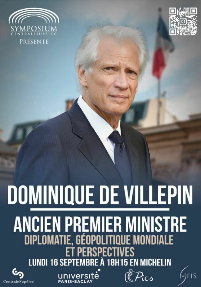 Dominique de Villepin est l'invité de Symposium.