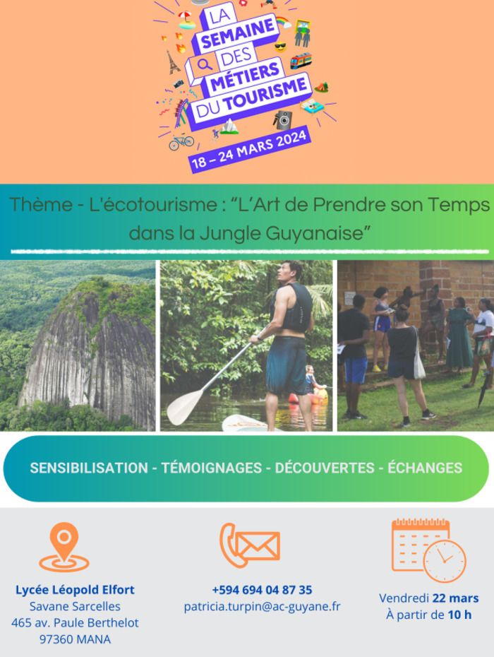 Semaine des métiers du tourisme