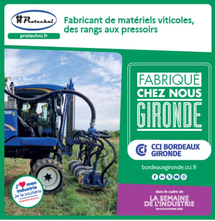 Campagne de communication pour mettre en valeur des industries en Gironde