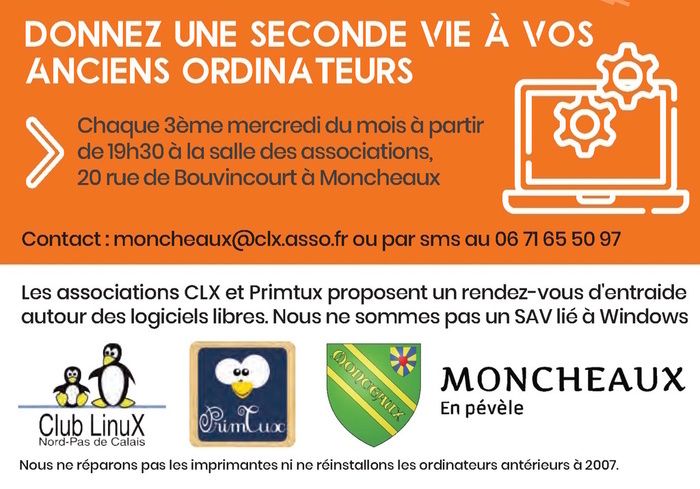 Ne jetez plus vos anciens ordinateurs, offrez-leur une seconde vie !