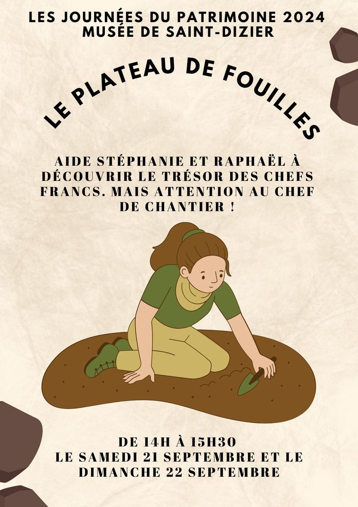 Aide Stéphanie et Raphaël à découvrir le trésor des chefs francs avec un jeu de plateau : retrouve les différents objets et marque le plus de points en répondant aux questions. Mais attention au chef…