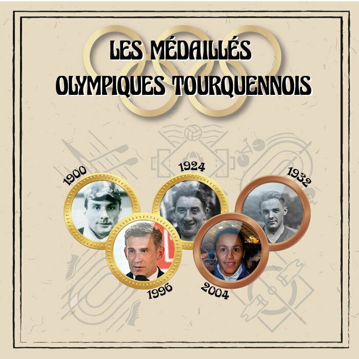 Journaux, cartes postales, livres, photographies... À travers divers documents anciens et contemporains, la médiathèque met à l'honneur les médaillés olympiques tourquennois d'hier et d'aujourd'hui !