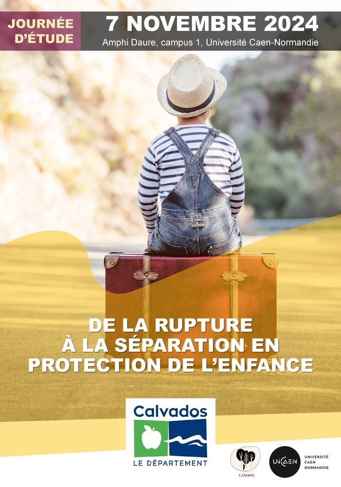 Cette journée d'étude organisée autour de conférences et tables rondes traitera de ruptures et séparations en protection de l'enfance.