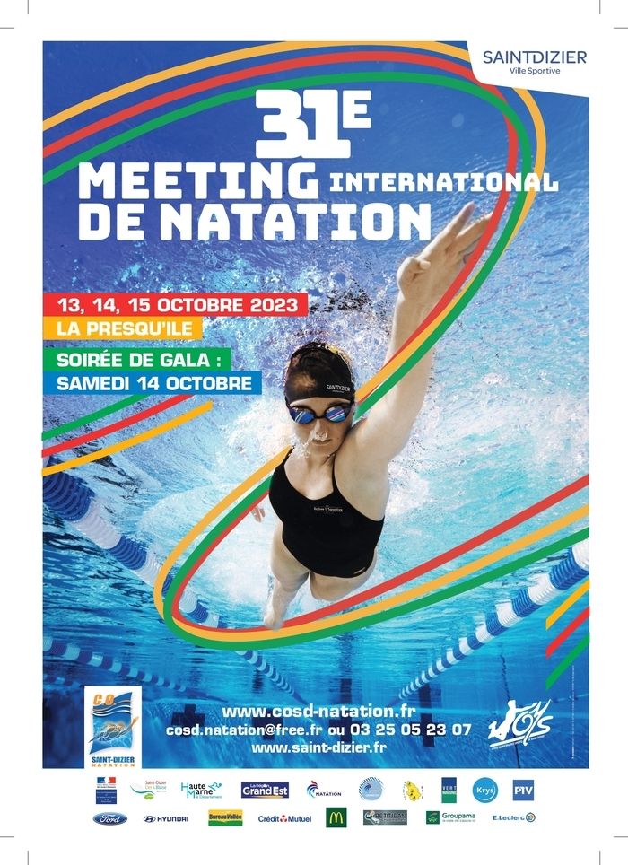 Le 31ème meeting international se déroulera du 13 au 15 octobre 2023.