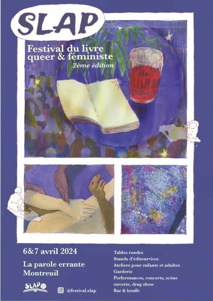 Festival du livre queer & féministe qui met en avant les éditions, auteurices et artistes qui placent les identités queer et les questions féministes au coeur de leur travail.