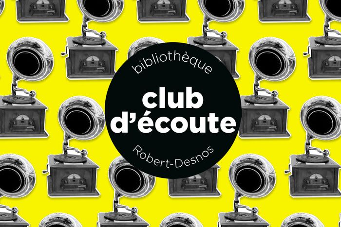 Vous êtes passionné·es de musique et vous aimeriez partager, échanger vos découvertes, faire connaître vos coups de cœur ?
    Le club d’écoute de la bibliothèque Robert-Desnos est fait pour vous !