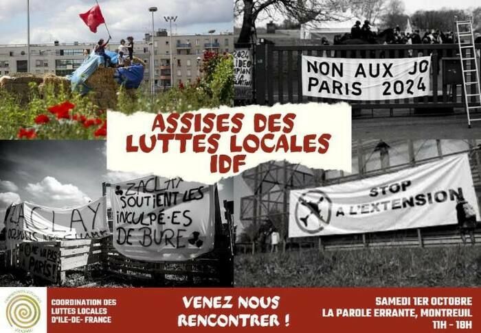 Pour la première fois, les collectifs en lutte contre des Grands Projets Inutiles et Imposés en Île-de-France se réunissent et vous invitent à venir les rencontrer !