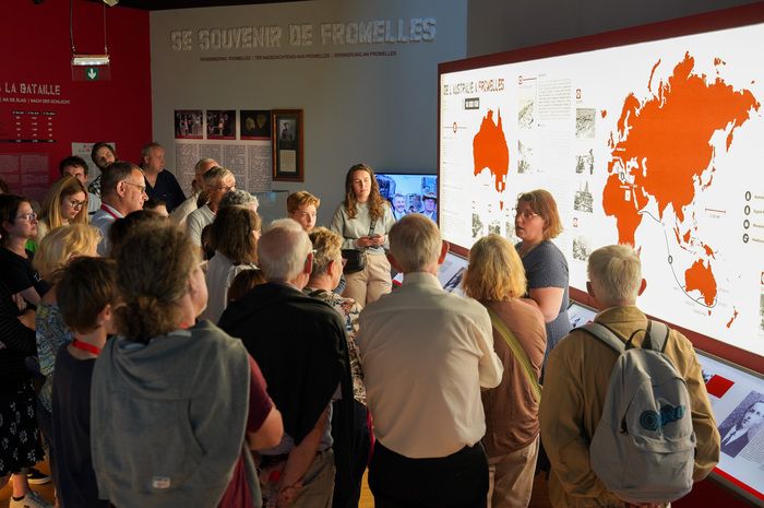 Visite guidée de l'exposition permanente du Musée de la Bataille de Fromelles