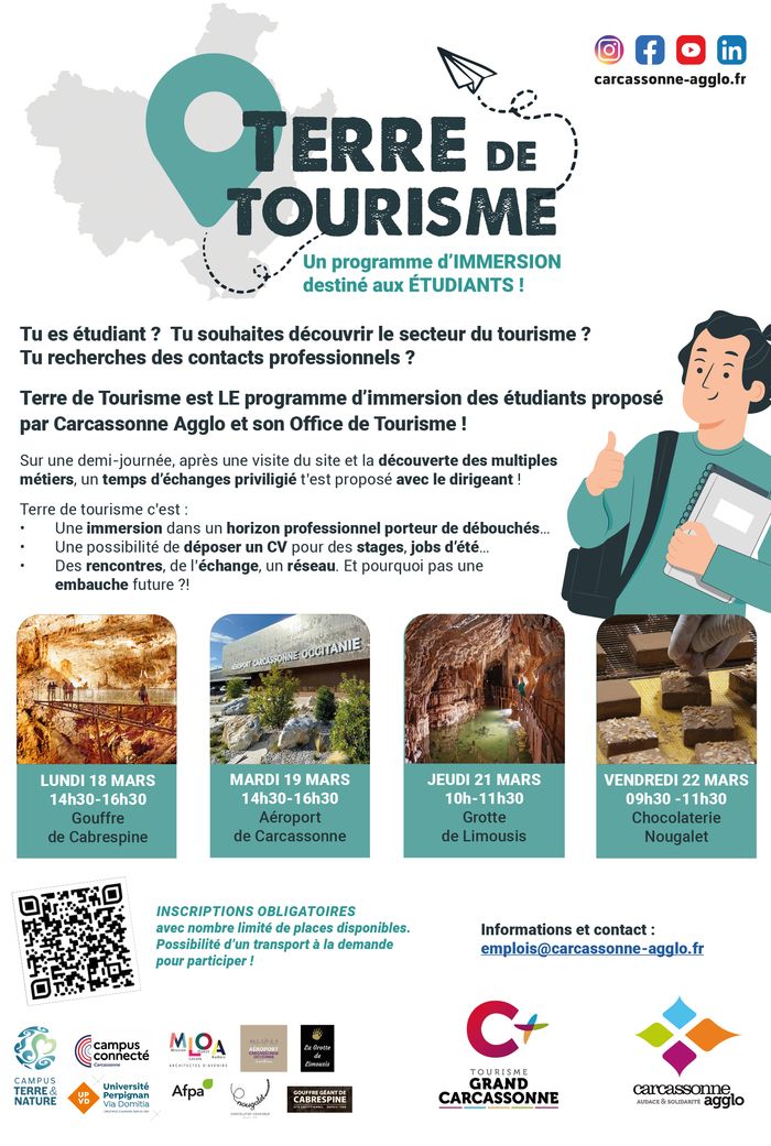 Semaine des métiers du tourisme