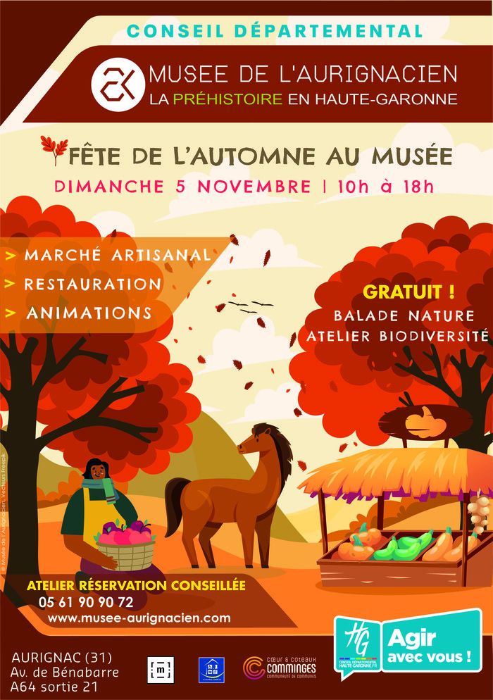 Le dernier dimanche des vacances, le musée organise une fête de l’automne !