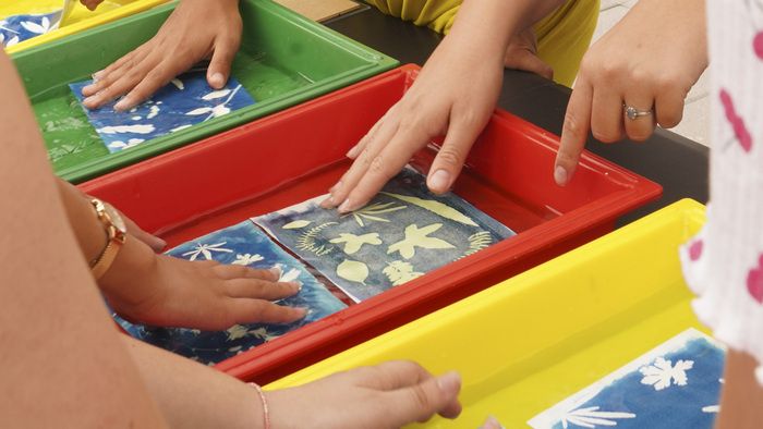 Atelier d'initiation au cyanotype pour enfant