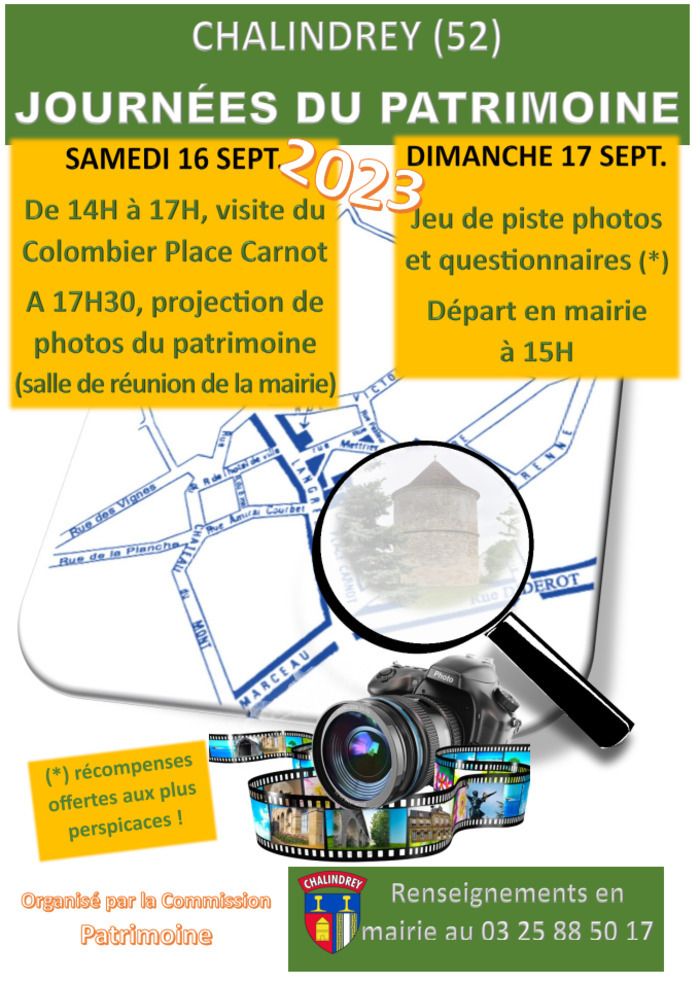 Assistez à une projection de photos du patrimoine du village et à une exposition en salle de réunion de la mairie.