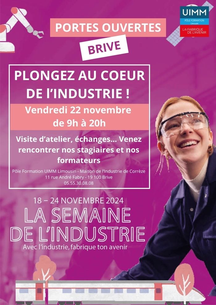 Visite des Ateliers et présentation des métiers de l'industrie