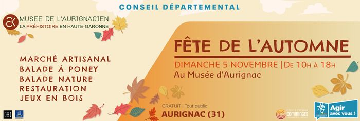 Le dernier dimanche des vacances, le musée organise une fête de l’automne ! Diverses animations et ateliers autour de la nature sont proposés : balade nature, atelier feu primitif …