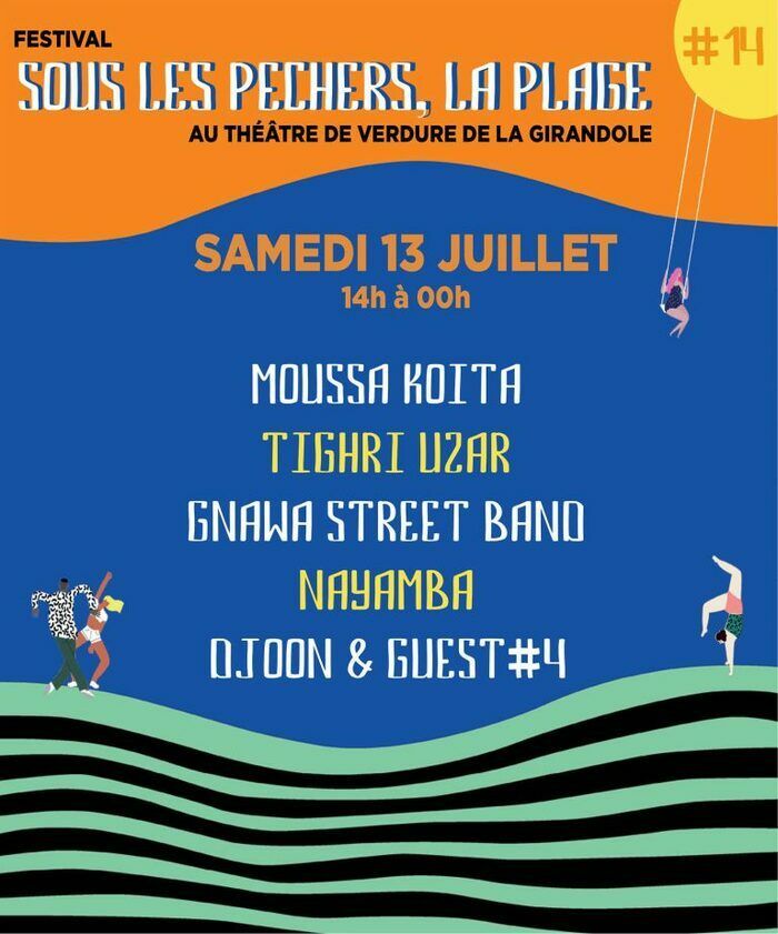 Programmation entièrement musicale pour cette journée du 13 juillet, organisée conjointement avec Lez’Arts dans les Murs et Africa Fête.