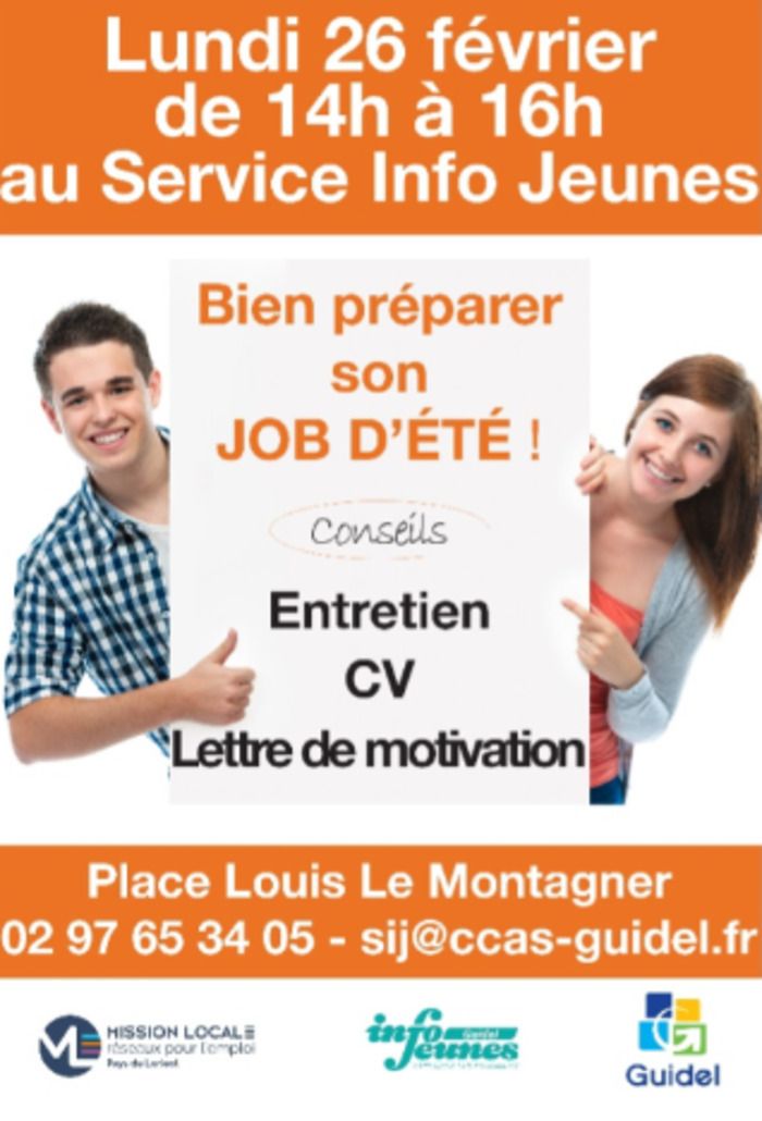 Ce temps d’échange leur permet d’avoir des conseils : Comment préparer son entretien d’embauche, que faut-il mettre sur son CV, sa lettre de motivation, où trouver les offres, … ?