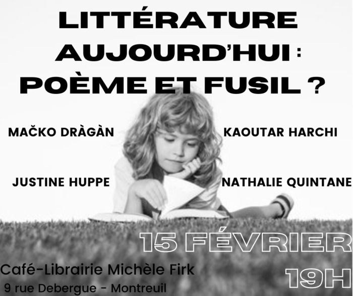 Rencontre avec MAČKO DRÀGÀN, KAOUTAR HARCHI, JUSTINE HUPPE, NATHALIE QUINTANE