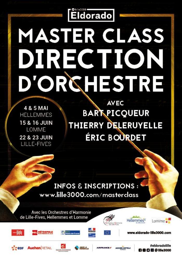 Restitution du travail effectué lors de ces deux jours de masterclass de direction d'orchestre