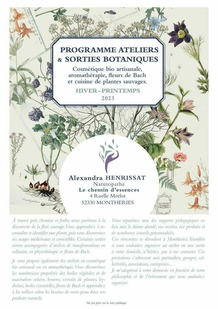 Atelier cuisine aromatique de printemps : les huiles essentielles, les hydrolats et les plantes dans les desserts