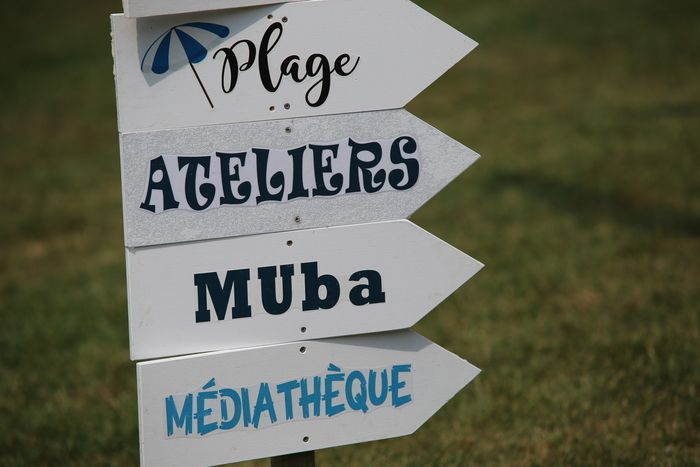 Présent à Tourcoing Plage, le MUba propose chaque jour différents ateliers d’arts plastiques au parc Clémenceau.