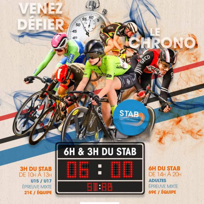 Relevez le défi des 6h et 3h du Stab le 11 janvier 2025 ! Formez votre équipe de 3 coureurs, enchaînez les relais façon 24h du Mans et tentez de boucler un maximum de tours.