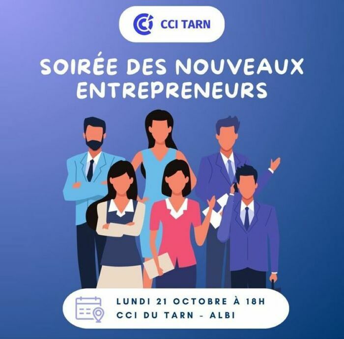 La Soirée des Nouveaux Entrepreneurs offre aux chefs d'entreprise un espace de réseautage et d'accompagnement pour échanger des expériences et découvrir l'offre de services de la CCI.