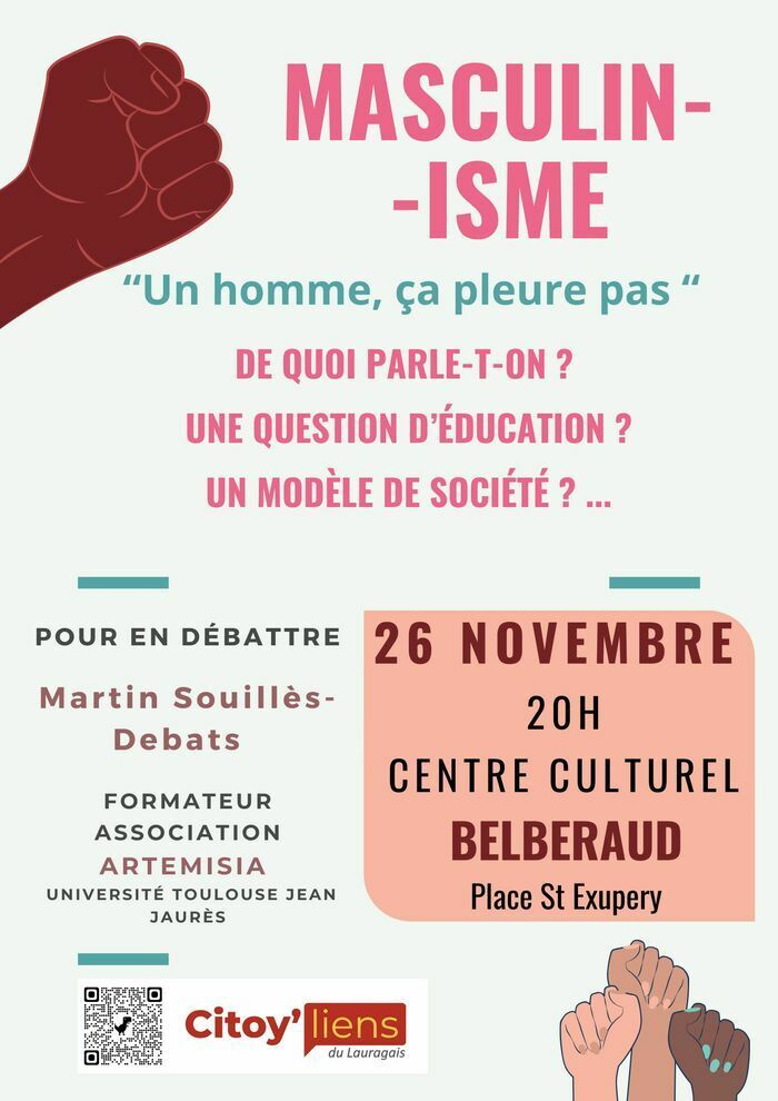 Une conférence-débat pour débattre, engager une réflexion et mieux comprendre les sujets complexes de l'égalité des sexes, des stéréotypes, du sexisme...