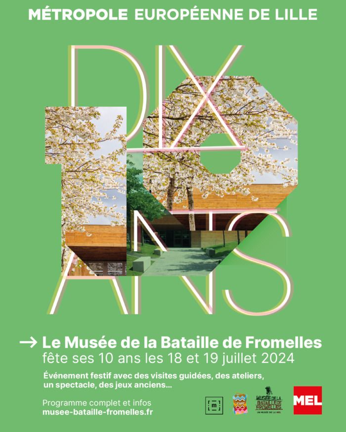 Venez fêter les 10 ans du Musée de la Bataille de Fromelles ! Tout au long de la journée venez souffler nos bougies et découvrir nos surprises