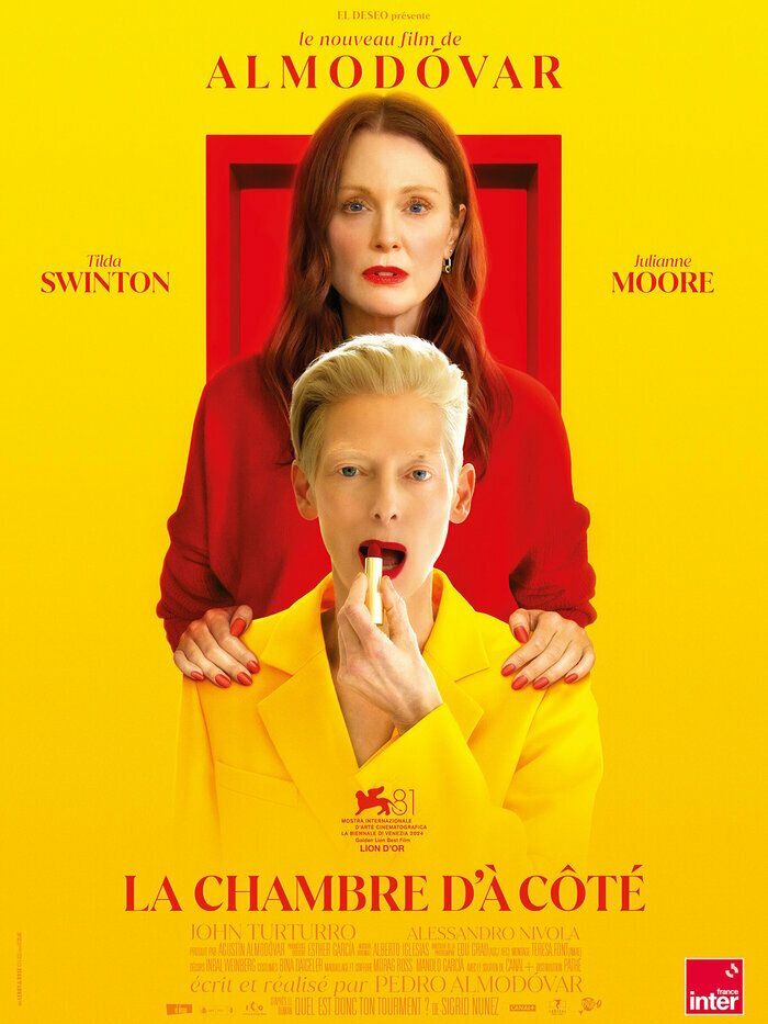 COMÉDIE DRAMATIQUE DE PEDRO ALMODOVAR AVEC TILDA SWINTON - ESPAGNE - 2025 - 1H47