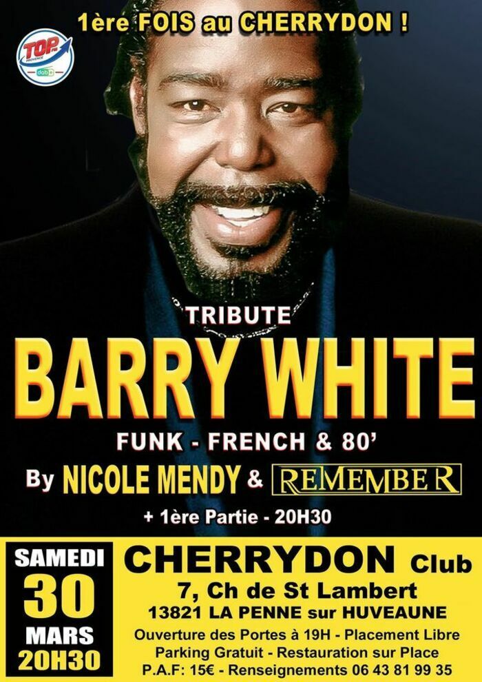 ♫tribute BARRY WHITE♫