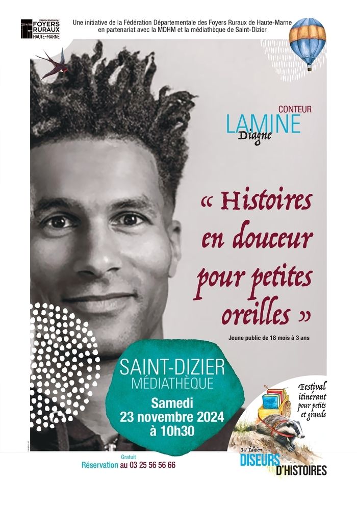 Lamine Diagne  "Histoires en douceur pour petites oreilles"