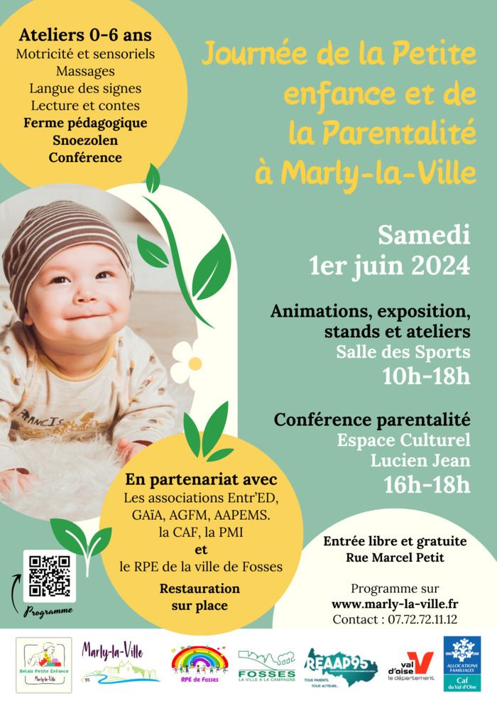 Les professionnel.les de la petite enfance de Fosses et Marly-la-Ville accueillent les parents de petits enfants.