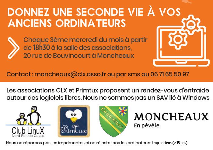 Ne jetez plus vos anciens ordinateurs, offrez-leur une seconde vie !