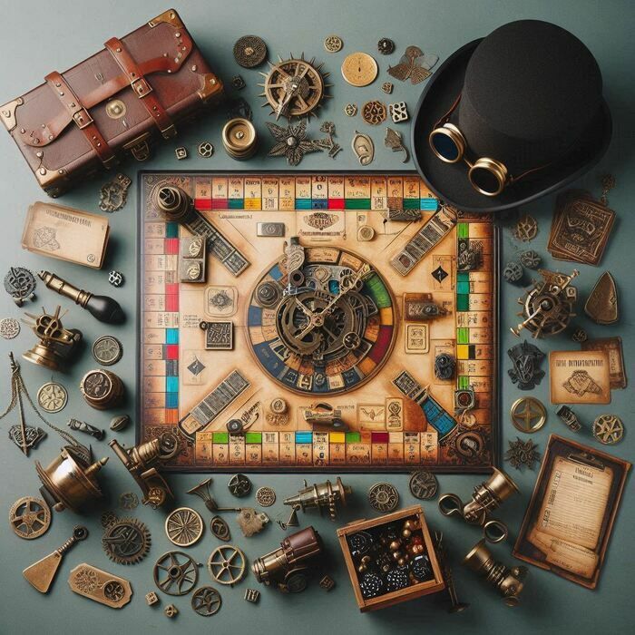 Plongez en famille ou entre amis dans l'univers "steampunk" lors de notre soirée jeux à la ludomédiathèque Colette. Aventures mécaniques, mystères et explorations vous y attendent !