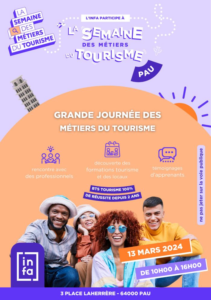 Semaine des métiers du tourisme