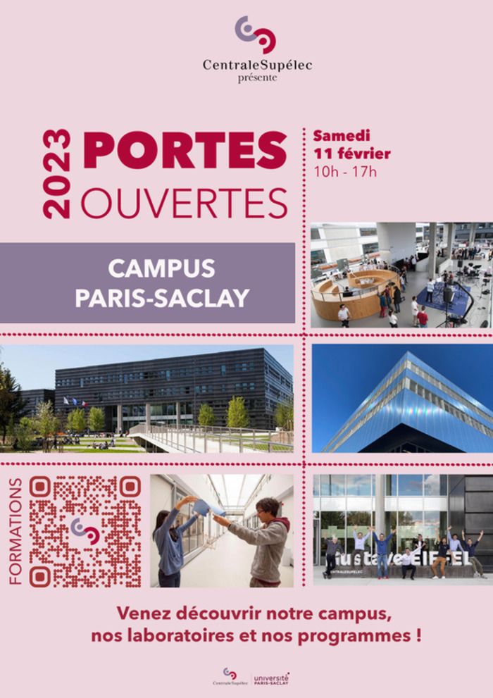 JPO de CentraleSupélec sur le campus de Paris-Saclay