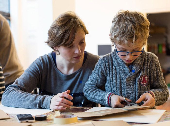 Découvrez en famille une technique d'art plastique en lien avec les œuvres de la collection du musée ou de ses expositions