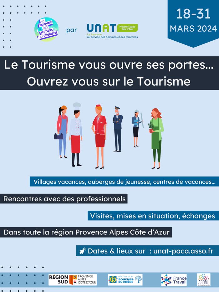 Journées portes ouvertes lors de la Semaine des métiers du tourisme