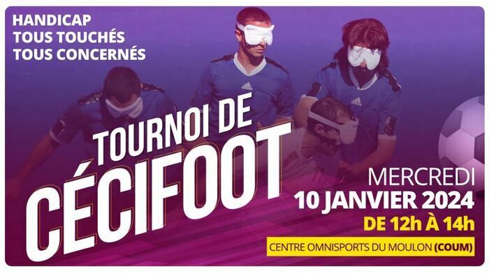 Le Service handicap et études (SHE) de l'Université Paris-Saclay organise un tournoi de Cécifoot